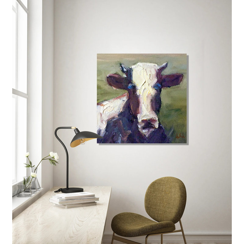 Moo Moo II By John Beard - Gallery Wrapped Canvas Print, Wrapped Canvas