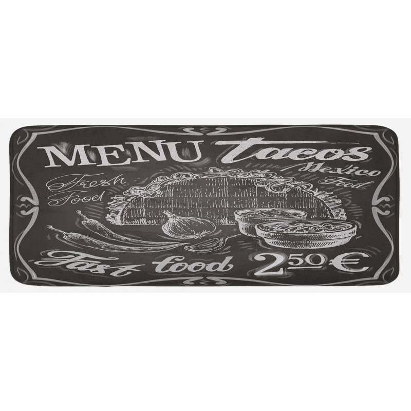 Tapis de cuisine Taco