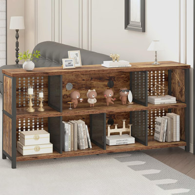 76cm H x 160cm W Metal Cube Bookcase
