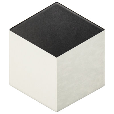 Carrelage géométrique à motif de plancher en porcelaine à motif géométrique 6 po x 7 po