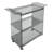 3 Tiers Freestanding Mobile Pc Rolling Serving Cart With Wheels-112027876
