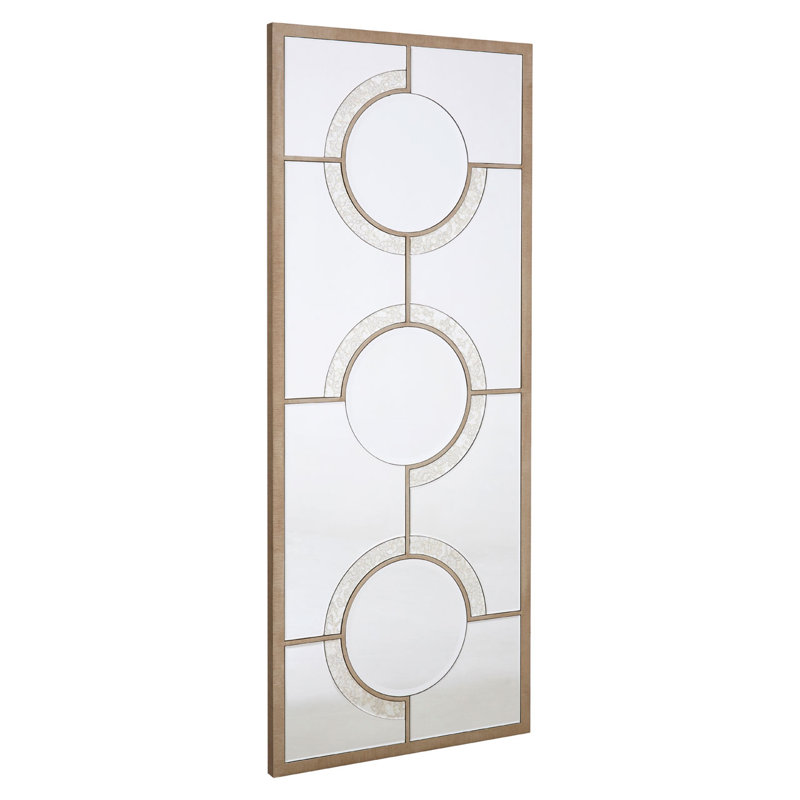Sistrom Solid Wood Flat Wall Mirror
