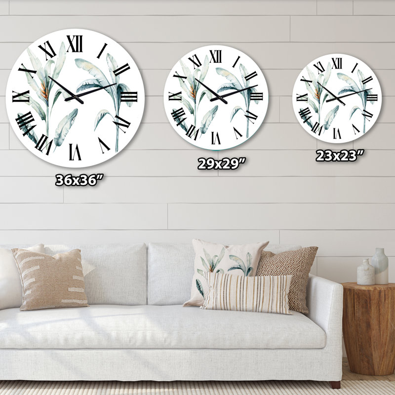 Horloge murale bohème et éclectique, Moyenne