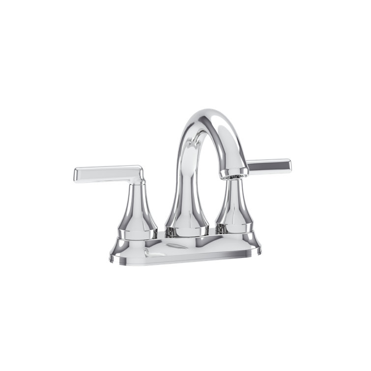 Birch Centerset Faucet with Push Pop Drain