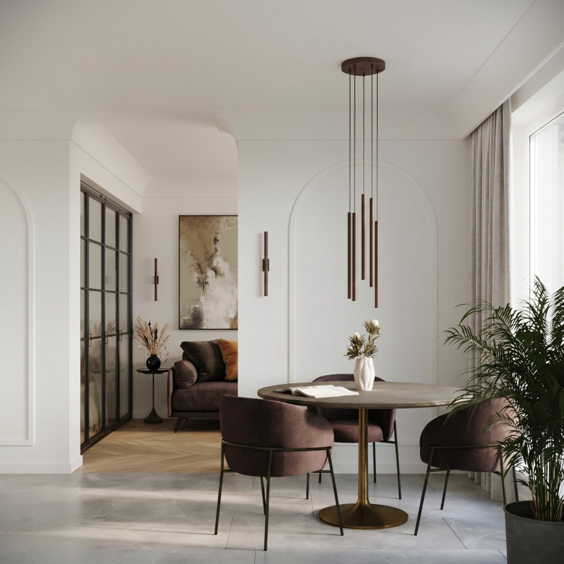 Wall lamp PASTELO 2 white, Brown