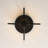 4-light Farmhouse Metal Diamond Semi-flush Mount