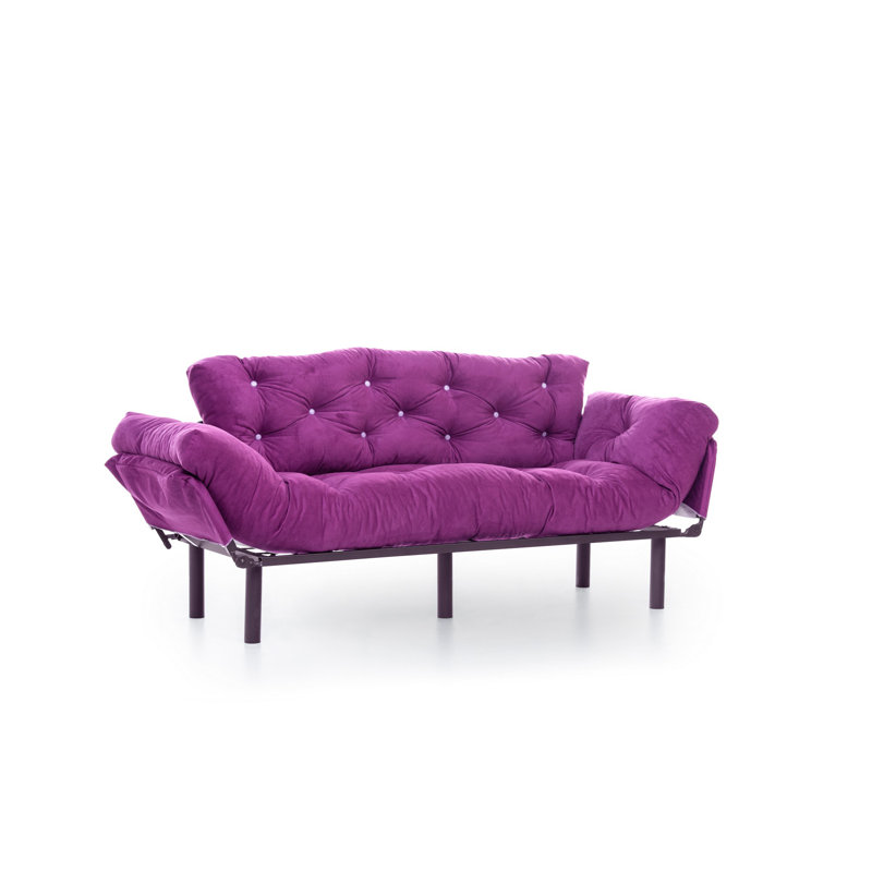 Canapé-lit 88,58 po, Mauve