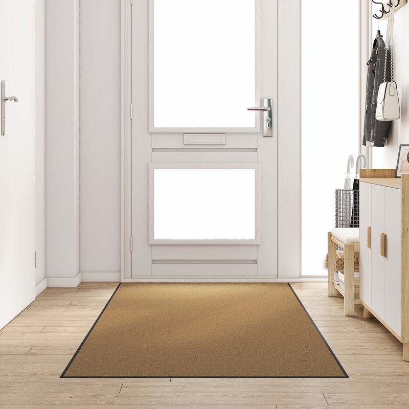 Non-Slip Indoor / Outdoor Doormat, 120 x 300 cm, Cream
