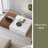 Modern Style Coffee Table With Two Storage Spaces
