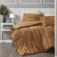 Ensembles de literie simple en microfibre ultra doux, style campagnard ruché pour la maison