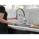 Pivotal Pull Down Touch Single Handle Kitchen Faucet