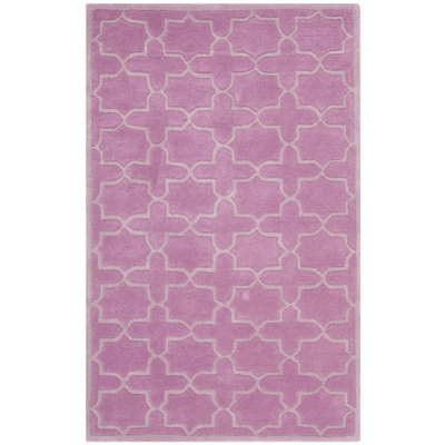Carolene Hand Tufted Wool Geometric Rug