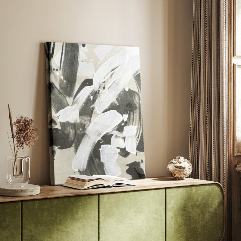 Encre lavée à l'encre II - galerie Cavas sur mesure, H 36 po x l 24 po