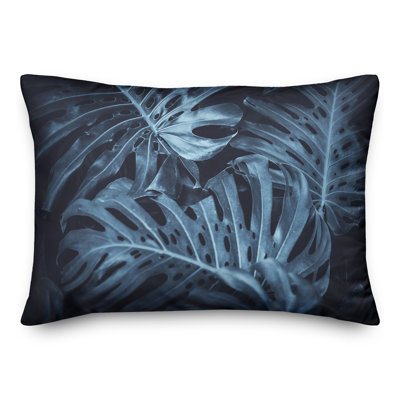  Housse et insert de coussin rectangulaire Moody Palms