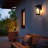 Mogensen 6.5 Inch Outdoor Wall Sconce in Black