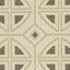 Tapis intérieur / extérieur vert / beige à motif géométrique Arneshia-330220361
