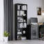 Ashaz 180cm H x 60cm W Standard Bookcase-1462290411