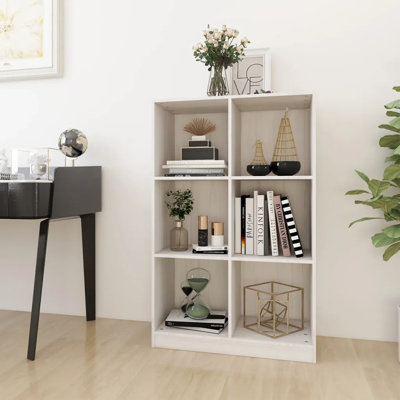 Geric 110cm H x 70cm W Solid Wood Standard Bookcase