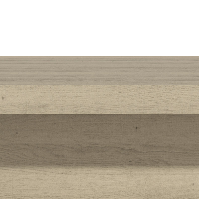 Caomhan Block Coffee Table, Chêne d'Oslo, 12.2" H x 35.4" L x 35.4" W