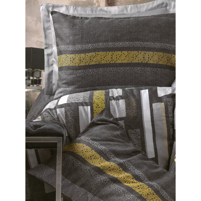 Orenthal Abstract Duvet Cover with Pillowcases Included, 260 x 220 cm