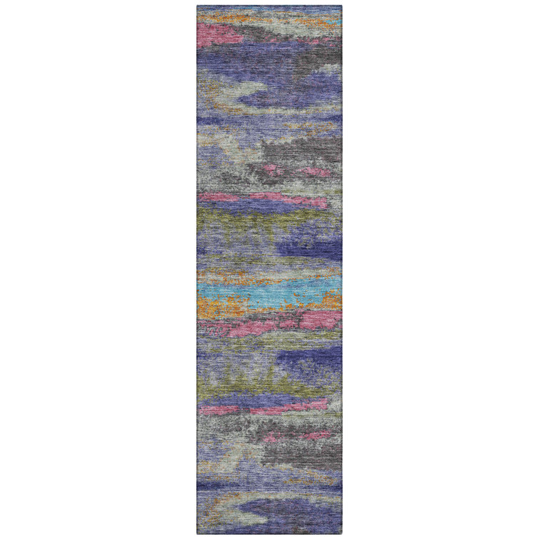 Aleighna Area Rug with Non-Slip Backing