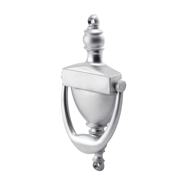 Heurtoir de porte Deluxe, nickel satiné US15 (paquet de 1)