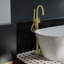 Single Handle Deck Mounted Clawfoot Tub Faucet-968440287