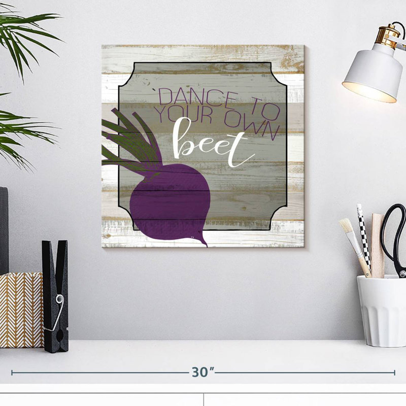 Ketti Dance To Your Own Beet, 16" H x 16" W