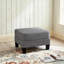 Canapé modulaire rembourré en velours côtelé 84 pièces 2 pièces 84 "avec dossier coussiné, repose-pieds de rangement, porte-gobelets intégrés, ports USB et poches latérales-1719270883