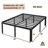 Jalyna Metal Bed Frame with Round Corners, Box Spring Not Required, Noise Free-517900156-474894779