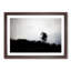 Silhouette of a Wolf in Abstract - Picture Frame Graphic Art Print-55764594-55764595