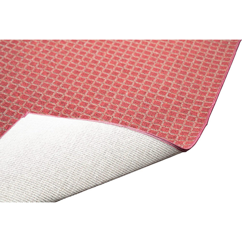 Ensemble de tapis intérieur / extérieur en polyester touffeté à la machine Kovan, Rectangle 1 pi 6 po x 2 pi 3 po