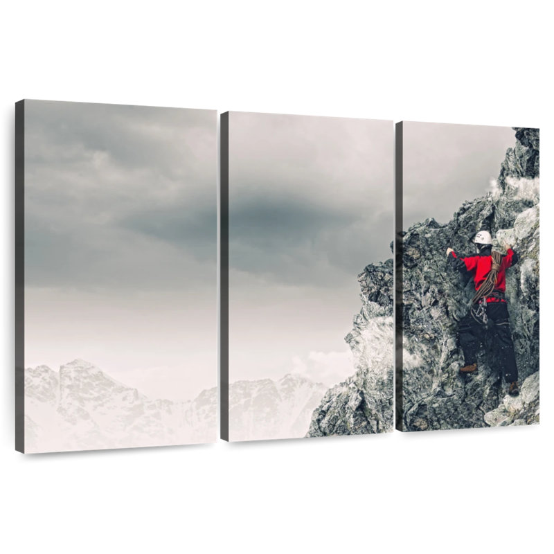 Sireci Ice Climbing Pop, 28" H x 45" W
