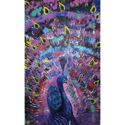 Mayura Dance | Acrylic On Canvas | By Bharati Darshan Bhat