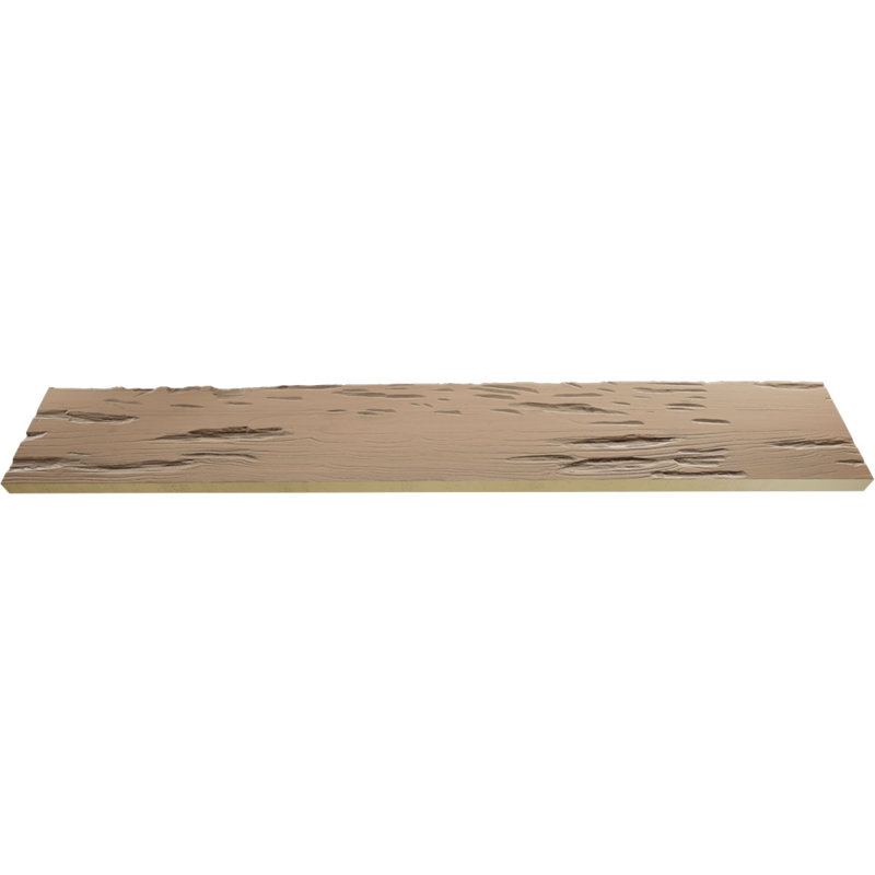 Planche en faux bois Pecky Cypress Endurathane, H 6 po x l 144 po x P 1 po, Gruau
