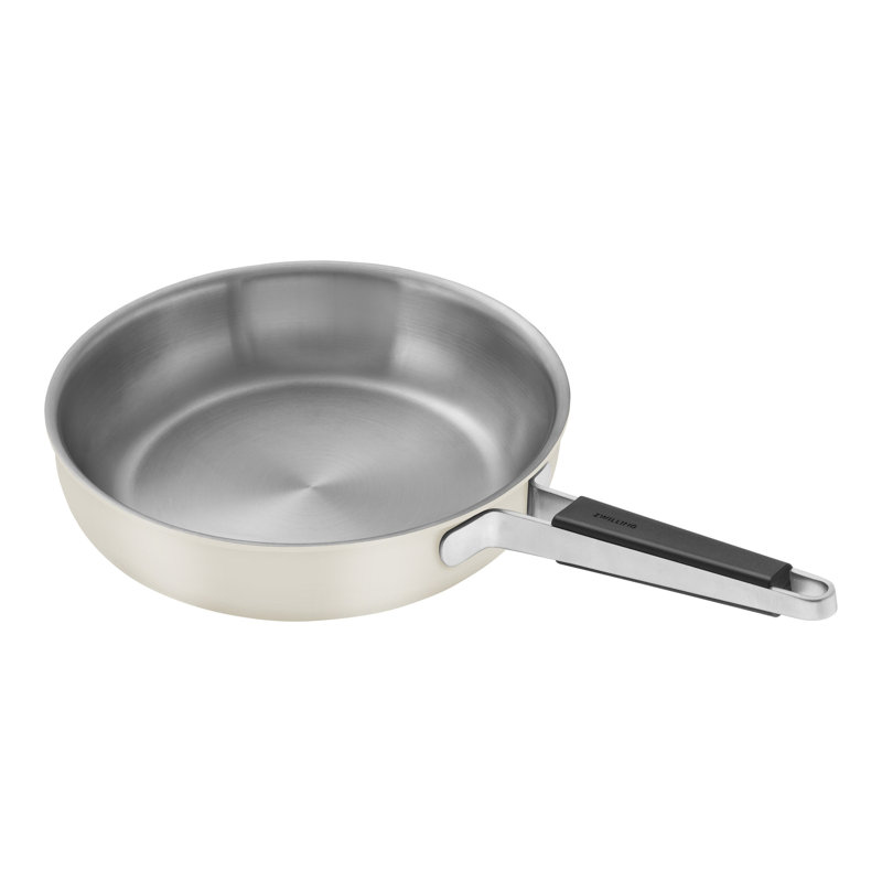 ZWILLING Pure 8-Pc Stainless Steel Cookware Set, Ivory, Ivory-White