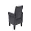 Fauteuils d'appoint, fauteuil confortable, fauteuil d'appoint avec accoudoirs pour la lecture, salon, chambre à coucher, bureau, salle d'attente, similicuir