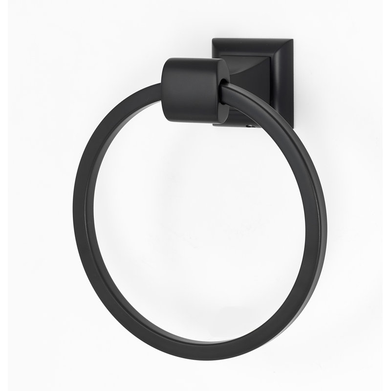 Manhattan Wall Mounted Towel Ring, Bronze