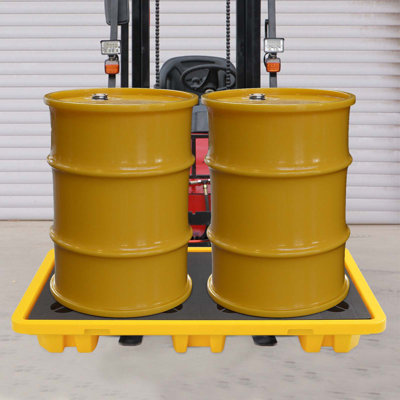 Spill Containment Platform Industrial Storage Material Handling With Drain Outlet