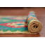 Tapis de couloir oriental géométrique en laine Kilim 3 x 13