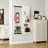 Wall Mounted Full Length Mirror, Full Body Mirror With Shelf, Full Body Mirror With Hook Wall Mounted Mirror With Multifunctional Design Panel