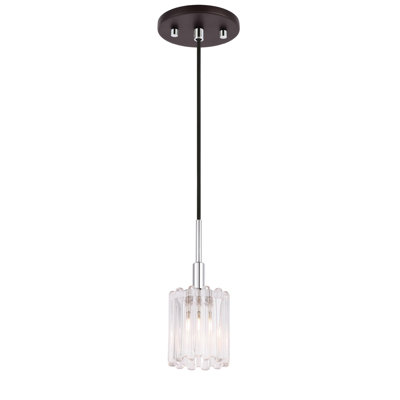 Luminaire suspendu cylindrique à 1 lumière Rosendahl