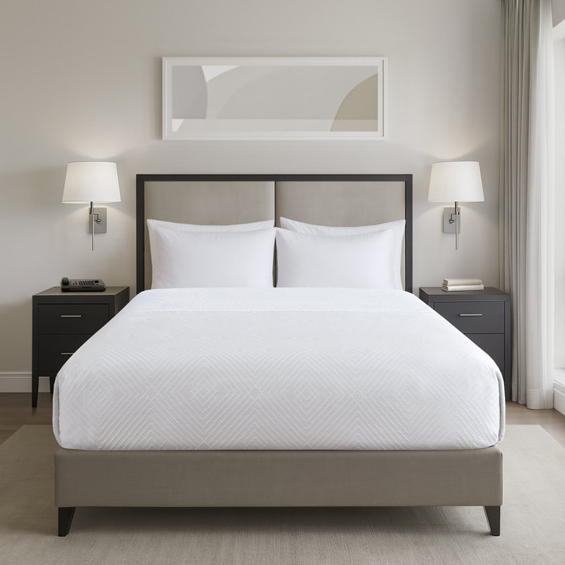 Nomad Home® Essential Jacquard Lark Coverlet, King Coverlet/Bedspread