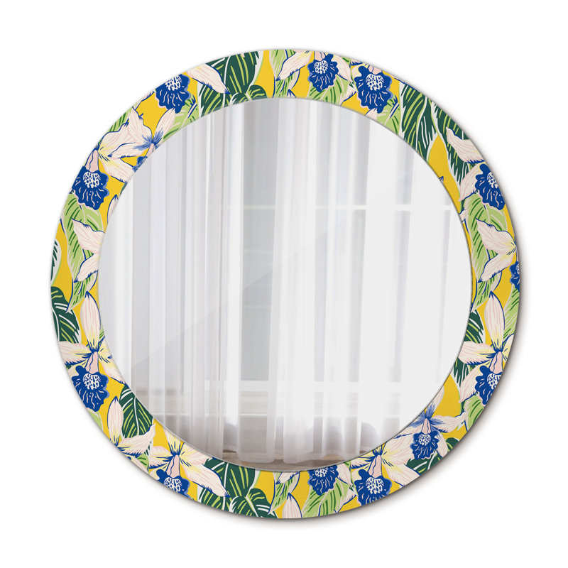 Huldar Glass Flat Wall Mirror