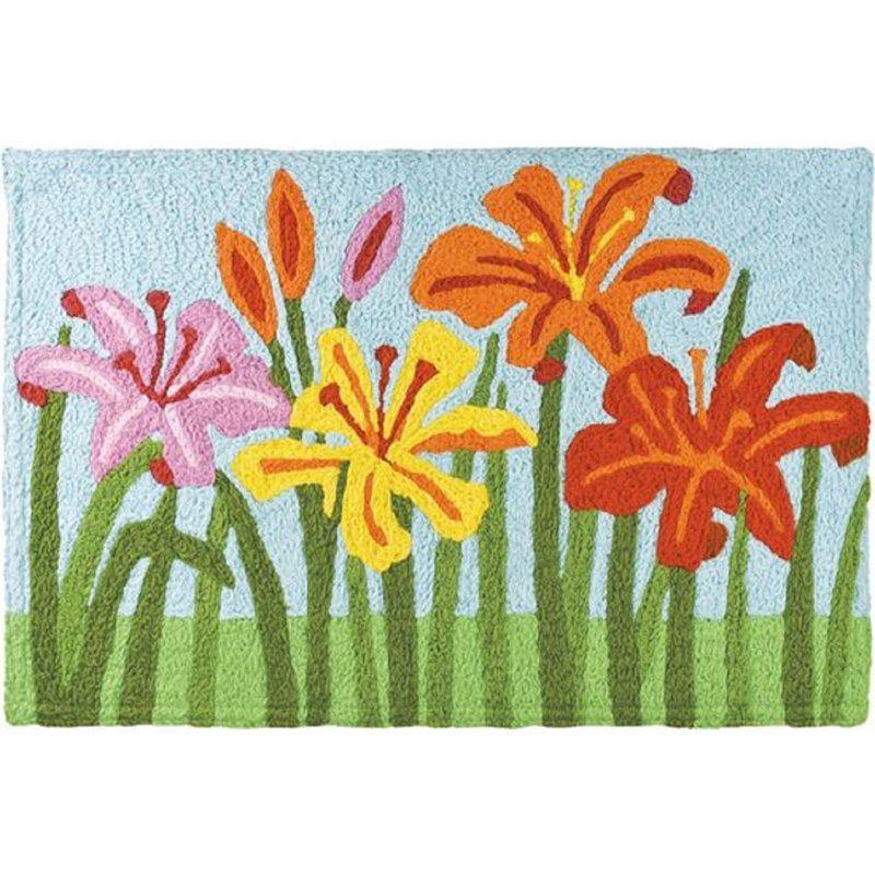 Thielsen Floral Synthetic Kitchen Mat