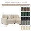 2 Seater Sectional-1266177175