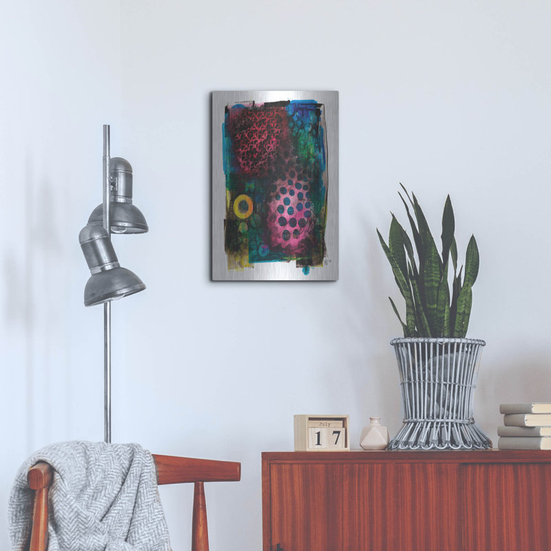  «Beliefs 2» par Laura Gibson, art mural en métal, 16 po x 24 po