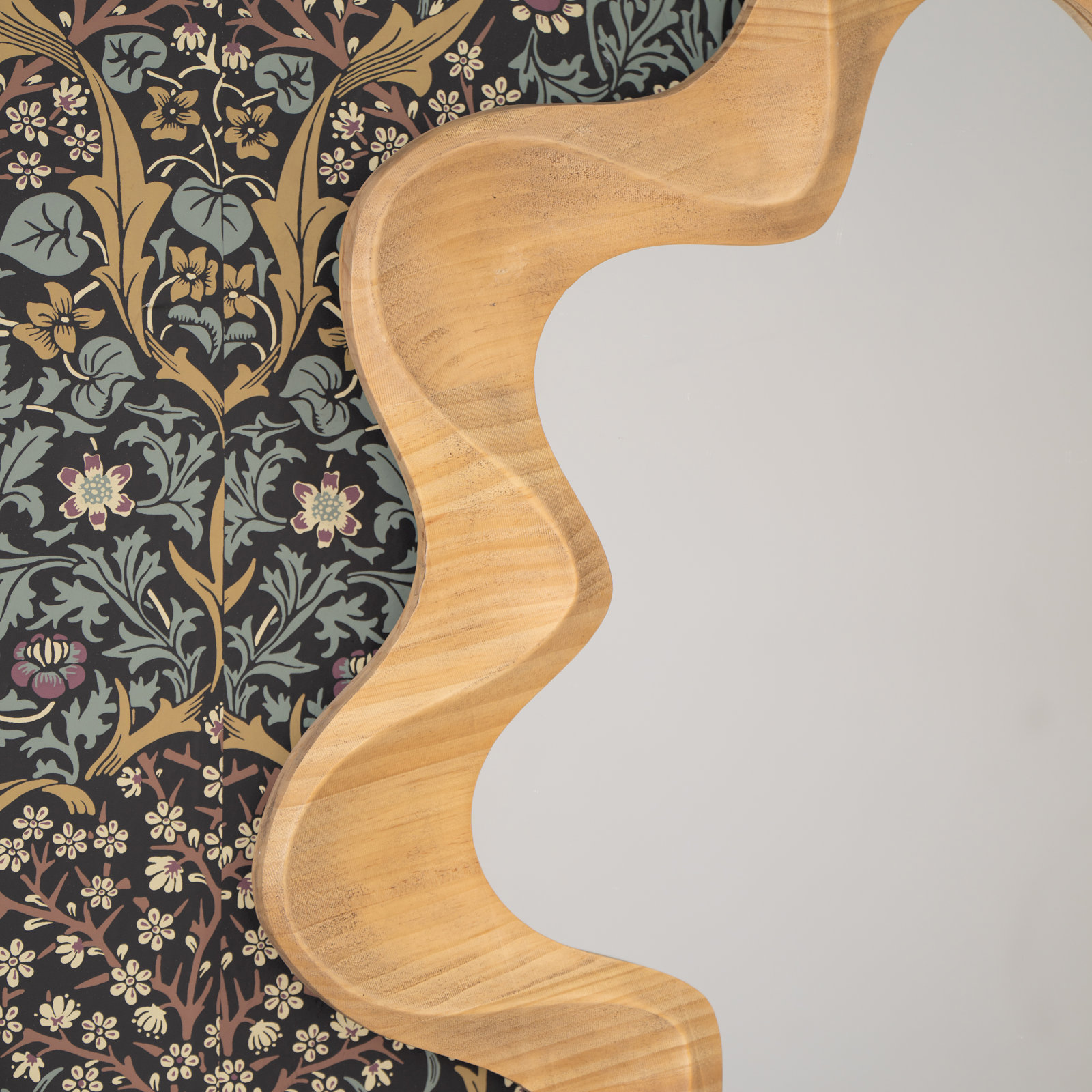 Judite 36" Pine Accent Mirror
