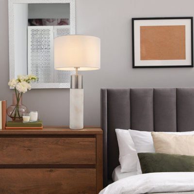 Caper Marble Lamp Base Lamp