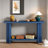 Vintage Consoletable With T-leg Design And 2-tier Structure-395527050
